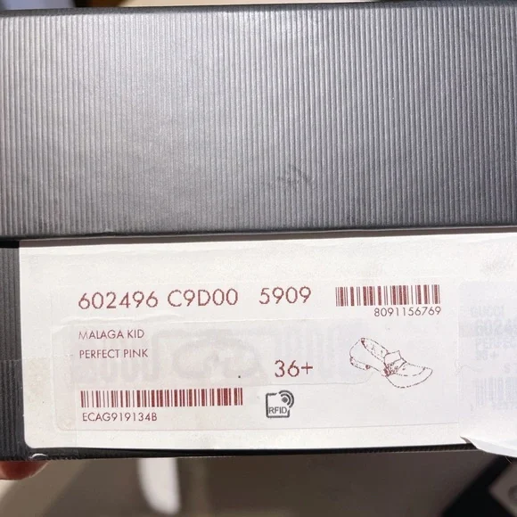 Authentic Gucci loafer pink size 36.5 - Picture 5 of 6